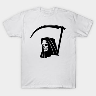 Death Skull With Scythe T-Shirt